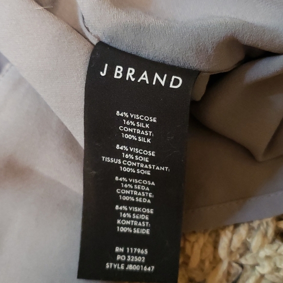 J Brand Lucy Velvet Peplum Cami Top NEW - Picture 6 of 9